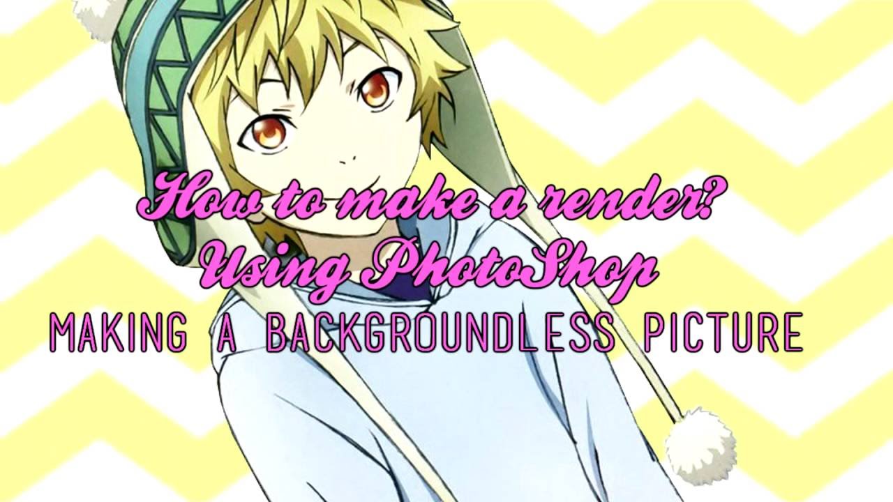 「PhotoShop 🌸」How to make a render? Using PhotoShop!