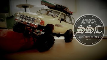 RC4WD 4 Runner Testrun with HobbyWing Fusion Pro