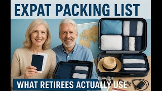 Expat Packing List: What Retirees Actually Use | Retiring Abroad Guide #retirementtips #retirees
