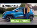 Une dacia spring au quotidien a donne quoi 