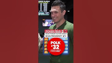 Could a Poker Player Become PRESIDENT? 🤔🇺🇸  #wpt #poker #shorts