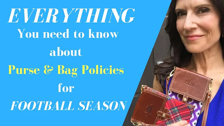 体育场包袋政策：关于手提袋和背包政策的一切