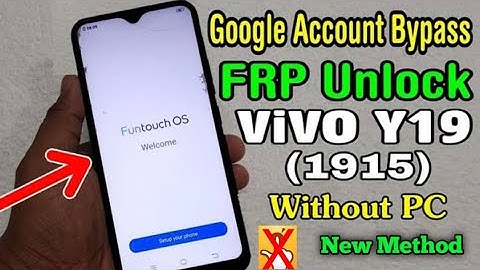 Vivo y19 frp bypass Google account bypass Vivo 1915 frp bypass android 11 y19 frp bypass android 11
