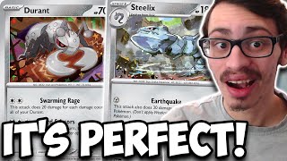 Steelix & Durant Are The PERFECT Combo Right Now! Damage Your Bench! Paradox Rift PTCGL
