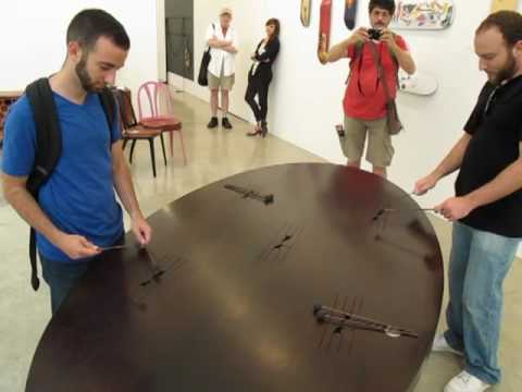 JOSH HOFFENBERG and MARC play the table