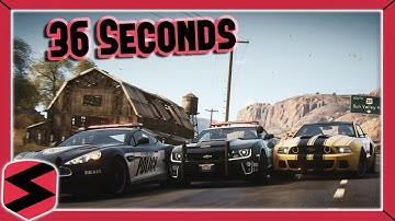 NFS Rivals: Escaping a Hard Interceptor