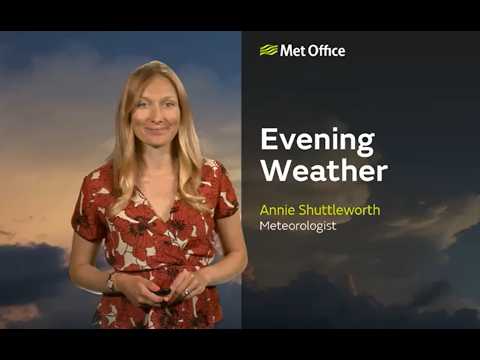 27/05/2026 - Warm, thundery - Evening Weather Forecast UK – Met Office Weather