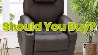 Esright Power Lift Chair Electric Recliner Sofa For Elderly, Faux Leather Electric Recliner Chair