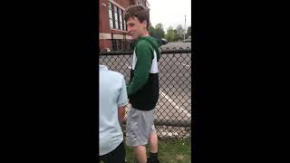 Kid gets bullied and someone comes and beats up the bully screenshot 4
