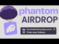 Phantom wallet crypto airdrop guide solana 2024