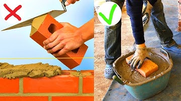 The fastest way to bricklaying