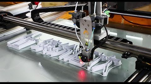 How to make channel letter with 3D Printer K8.