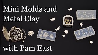 Tiny 3D Nail Art Molds with Metal Clay