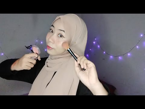 Your friend does your Eid Al-Fitr makeup and hijab 💅🏻🧕🏻|| ASMR🎧