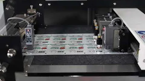 VR320 Vicut Dual Cutting Head Digital Automatic Sticker Label Rotary Die Cutter Cutting Machine