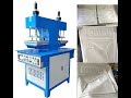 Fabric embossing machine