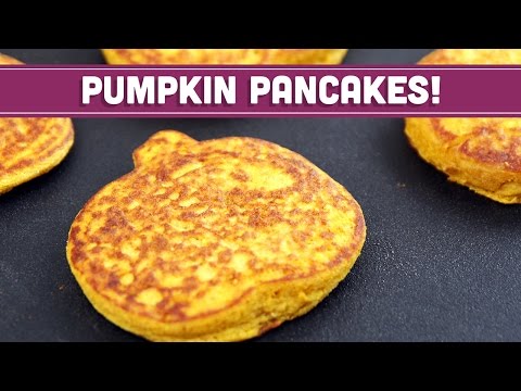 Healthy Pumpkin Pancakes - SPECIAL Halloween Episode! - Mind Over Munch