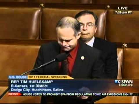 Congressman Huelskamp Speaks About Defunding Plann...