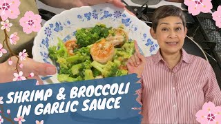 Shrimp and Broccoli In Garlic Sauce  @A Day With Bec