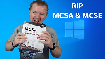Microsoft MCSA and MCSE are DEAD for Cyber Security