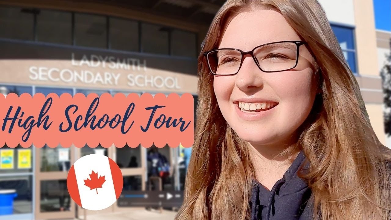 SCHOOL TOUR NANAIMO: Ladysmith Secondary School 🇨🇦 Schüleraustausch KANADA