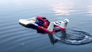 RC Powerboat meeting Germany (July 2018 Part 2) Hydroplane CT 10