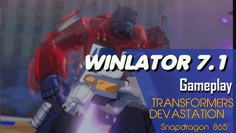 WINLATOR 7.1 Transformers Devastation Game Test with Controller / Gameplay.