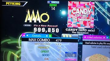 (DDR A3) 14 PFC#181 CANDY (UFO mix) (ESP-14) 999,850!!!