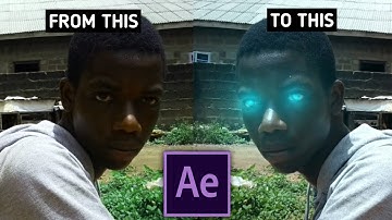 Easy Eyes Glow Effects ||After Effects Tutorial||