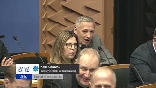 Riigikogu istung, 16.10.2023 Riigikogu istung, 16.10.2023