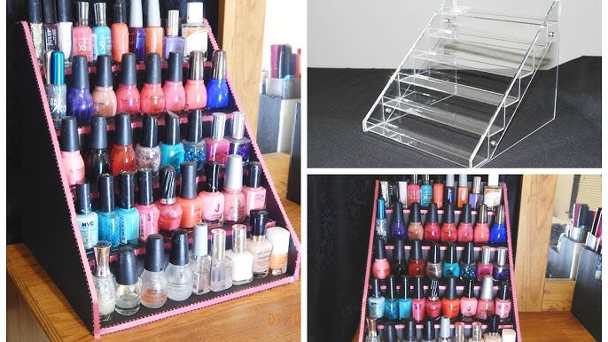 Organizador de ESMALTES ☆Así o más fácil☆ DIY 