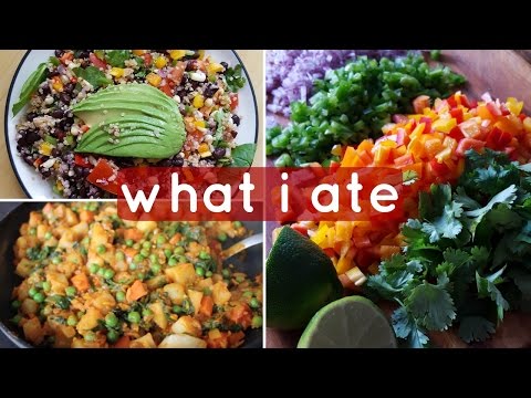 What I Ate  Easy  Vegan starch-based, gluten-free