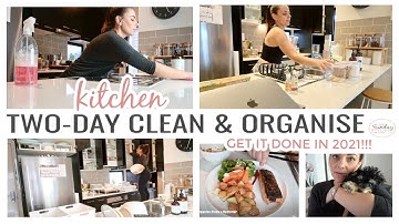 TWO DAY KITCHEN ORGANIZE CLEAN & DECLUTTER - Pantry clean up & baking day!!! || THE SUNDAY STYLIST