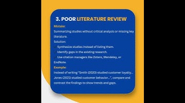 Common Thesis Writing Mistakes & How to Avoid Them