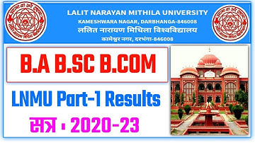 LNMU Part 1 Results 2020-23 / LNMU Part 1 Results / LNMU Part 2 Admission / Guess Paper Giveaway