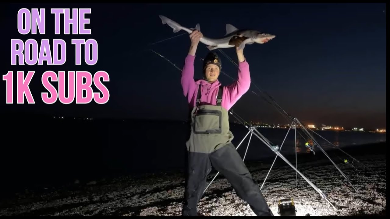 Smoothound & Bass Fishing | Hayling Island - YouTube