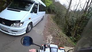 Honda Super Cub c50 Deluxe POV: Mtirala National Park