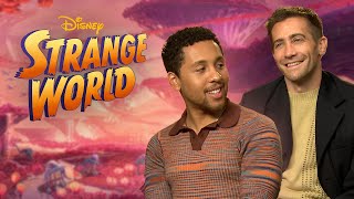 Jake Gyllenhaal and Jaboukie Young-White on Disney movie Strange World