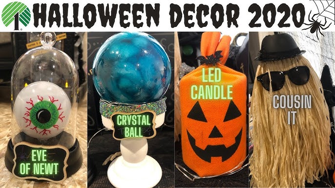 6 Quick & Easy Halloween Decorations DIY Dollar Tree Halloween ...