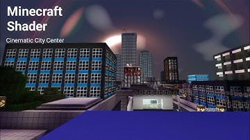 Minecraft  • Realistic MCPE Shader Pack Cinematic • Minecraft Relaxing Video