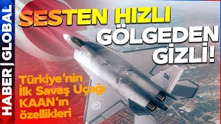 Milli Muharip Uçak KAAN İlk Kez Uçtu! Gökyüzüne Türkiye İmzası