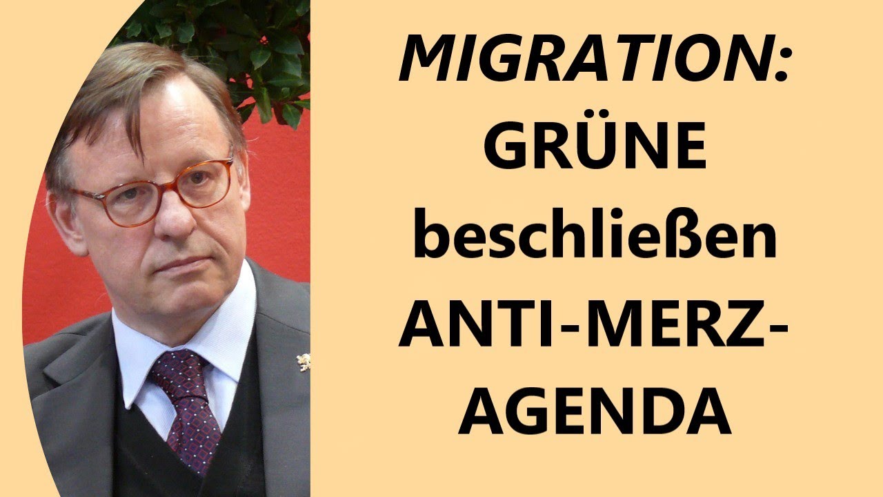 Dystopisch: Trotzdem umwirbt Merz Grüne, beschimpft AfD - Chaotisierung der Mentalitäten