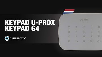 Keypad U-Prox keypad G4 - UPROX-015 - Belangrijkste kenmerken en specificaties | By Demes