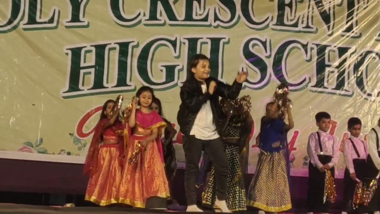 Holy Crescent English High School Annual Function 2024 Mumbra