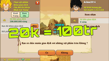 Ngọc Rồng Online - Chủ tịch Thử Lòng Bán Vàng Rẻ Và Cái Kết Nhọ