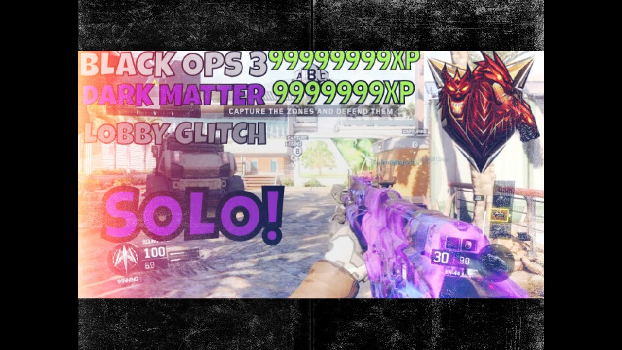 BO3 SOLO UNLIMITED XP LOBBY GLITCH!