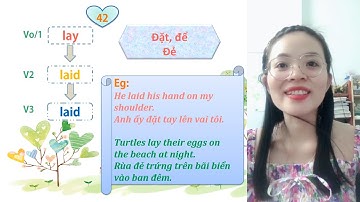 #29  99 IRREGULAR VERBS   PART 2   ĐỘNG TỪ BẤT QUY TẮC THƯỜNG GẶP TRONG BÀI THI TOEIC   IELTS