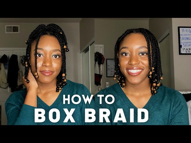 How To: BOX BRAID Protective Style WITHOUT Extensions 