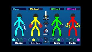 أفضل ألعاب في Stickman Battle Supreme Duelist Stickman 4 Player screenshot 5