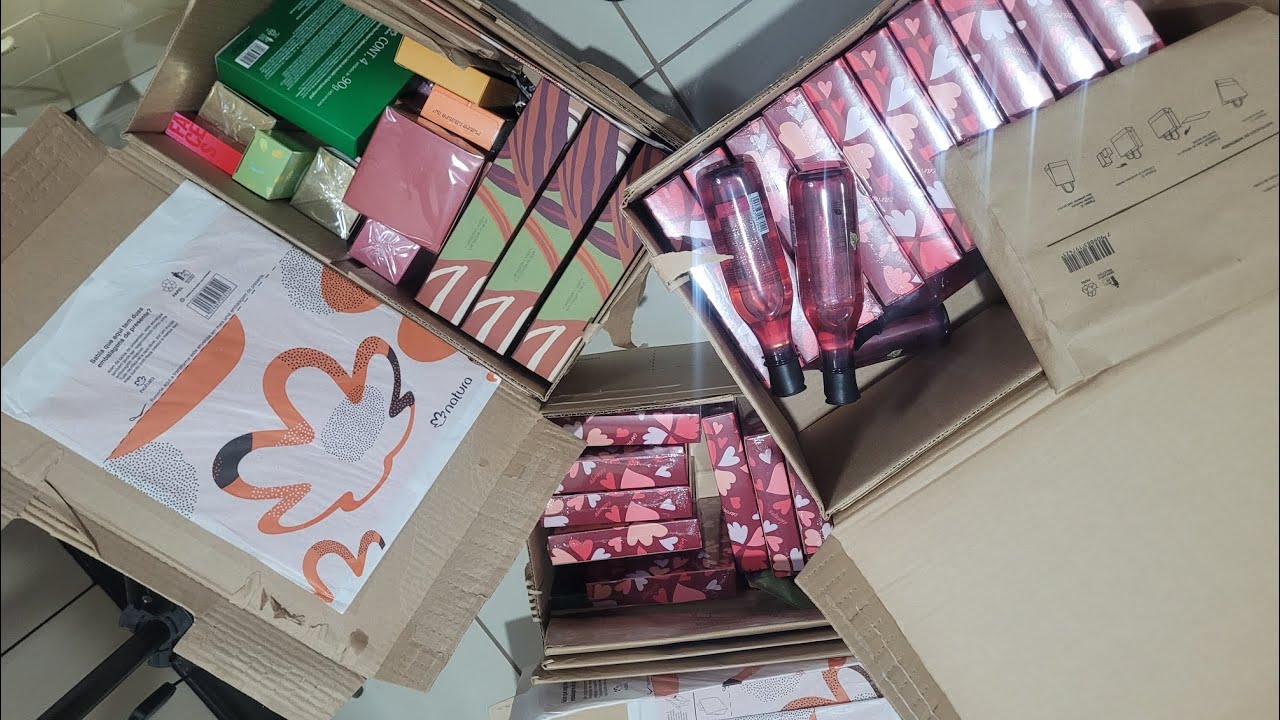 Abertura de caixa maravilhosa da dona Naturaaa 🤩...com outlet 🥰🙏👏👏